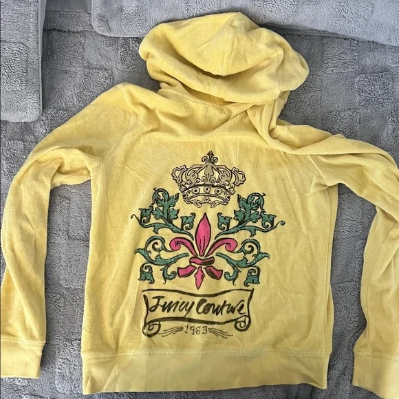 Juicy Couture Sunny Yellow Hoodie - Picture 3 of 3